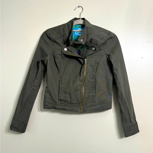 Lamour by Nanette Lepore Moto jacket Asymmetrical - Picture 1 of 9